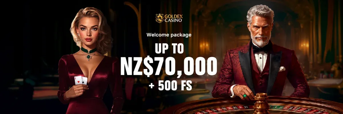 Goldex casino banner
